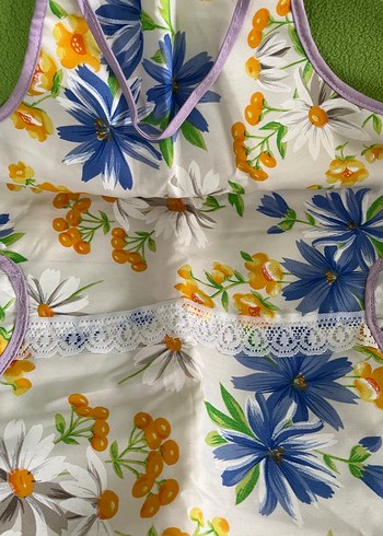 Renkli Baskılı Mutfak Önlüğü - Görsel 3