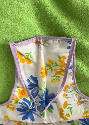 Renkli Baskılı Mutfak Önlüğü - Görsel 2