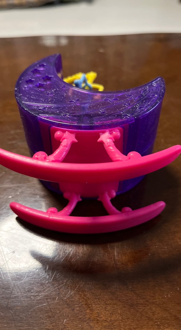 Lps MİNİŞ Mor Sallanan Bebek Beşiği - Görsel 4