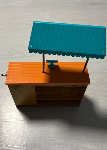 Çocuklar için Renkli Raf ve Mutfak Oyuncak Seti - Görsel 7