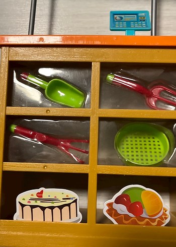 Çocuklar için Renkli Raf ve Mutfak Oyuncak Seti - Görsel 5