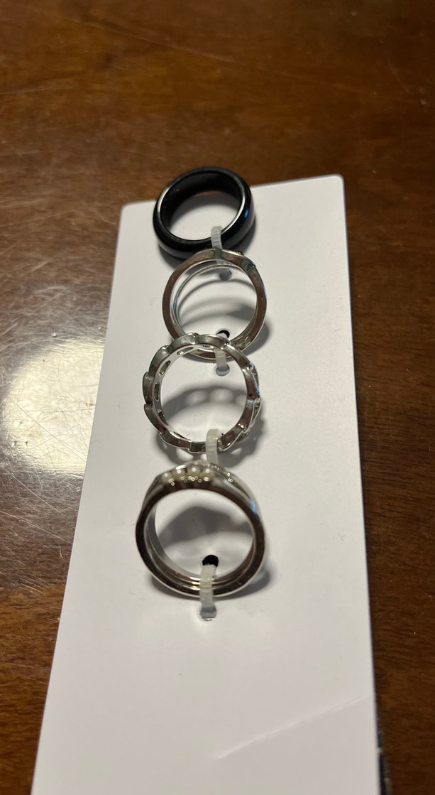 Koton Gri Zincir Detaylı Kadın Yüzük Seti - Görsel 4