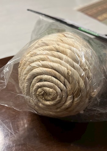 Mavi Yapay Çiçekli Hasır Saksı - Görsel 6