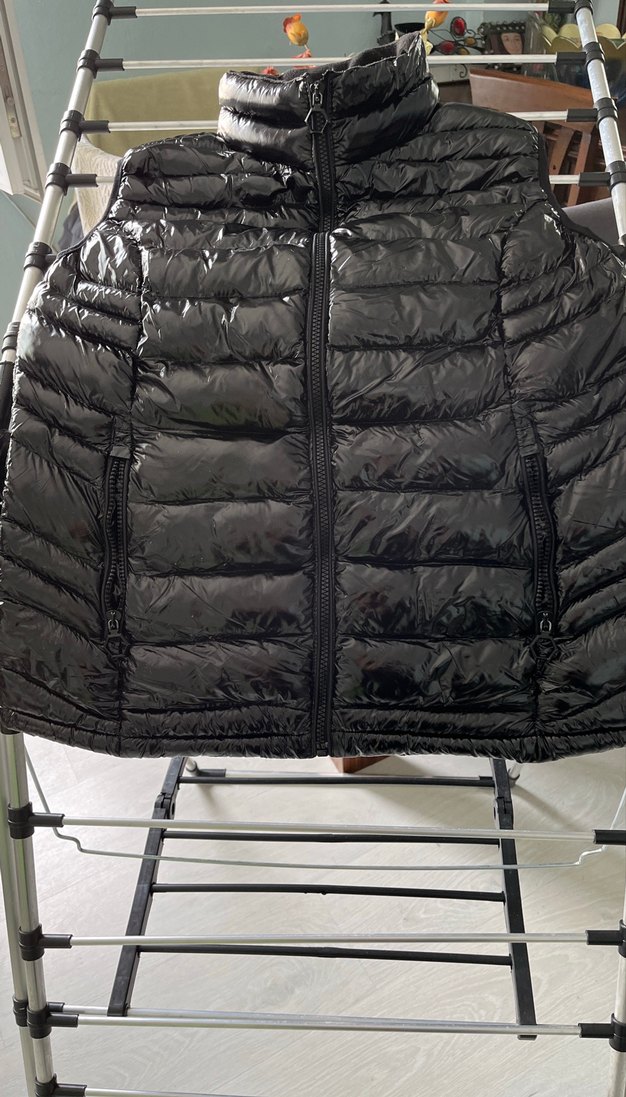 Siyah Kadın Midi Şişme Mont - Görsel 2