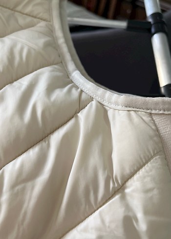 Colins Fermuarlı krem Kadın Yelek - Görsel 4