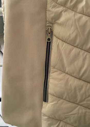 Colins Fermuarlı krem Kadın Yelek - Görsel 9