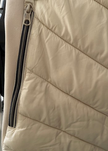 Colins Fermuarlı krem Kadın Yelek - Görsel 6