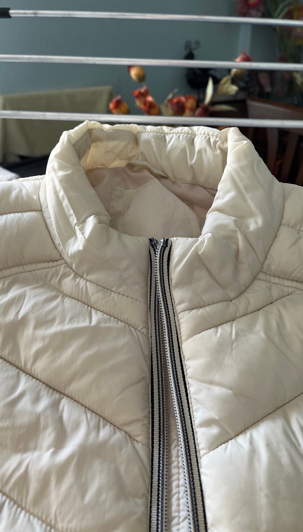 Colins Fermuarlı krem Kadın Yelek - Görsel 3