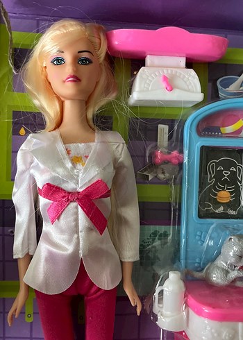 Pembe Bebek ve Evcil Hayvan Bakım Seti - Görsel 9