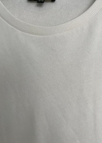 Krem rengi Pamuklu Oversize Sweatshirt - Görsel 5