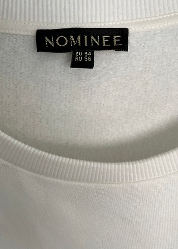 Krem rengi Pamuklu Oversize Sweatshirt - Görsel 2