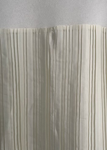 Krem rengi Pamuklu Oversize Sweatshirt - Görsel 7