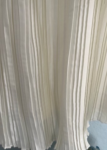 Krem rengi Pamuklu Oversize Sweatshirt - Görsel 8