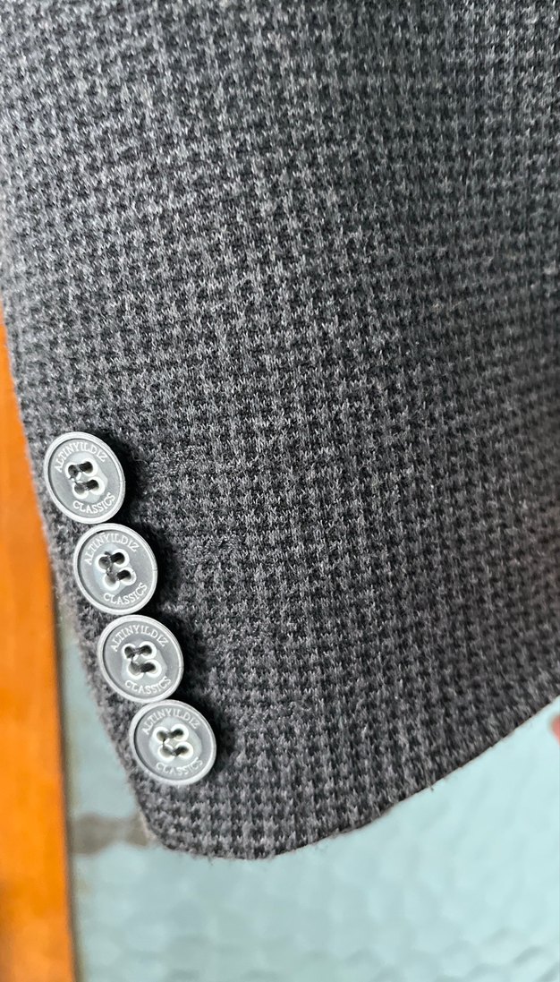 Altınyıldız Klasik Kesim Düğmeli Erkek Ceket - Görsel 5