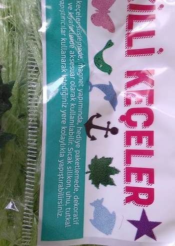 Renkli şekilli keçeler - Görsel 9