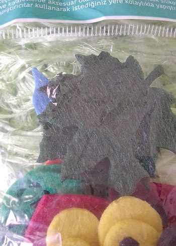 Renkli şekilli keçeler - Görsel 3