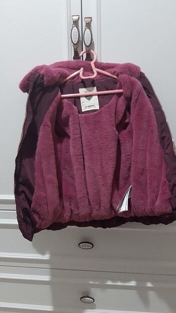 24-36 Ay Beden mor Renk Çocuk mont