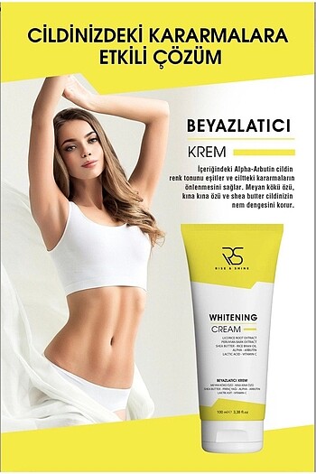Beyazlatıcı krem