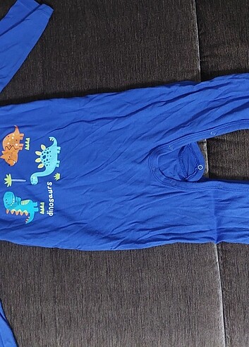 24-36 Ay Beden lacivert Renk Erkek bebek tulum pijama 