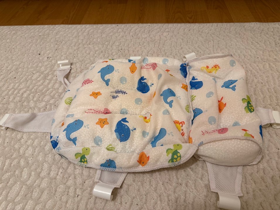 Bebek küvet filesi temiz ürün yırtık herhangi bişeyi yoktur - Görsel 3