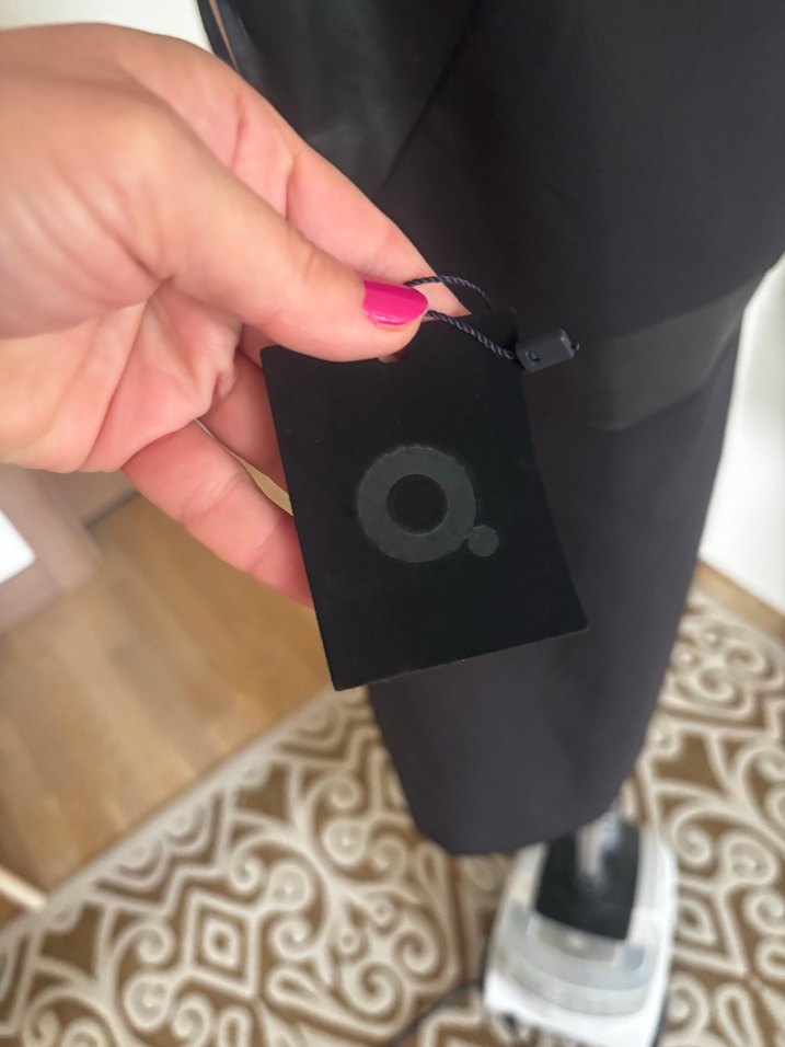 Siyah Deri Kemerli diz üstü QUE marka hiç giyilmemiş 34 beden - Görsel 4