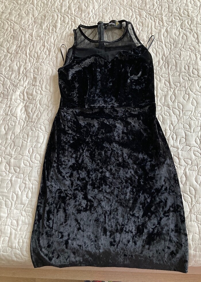 Mini gece elbisesi - Görsel 5