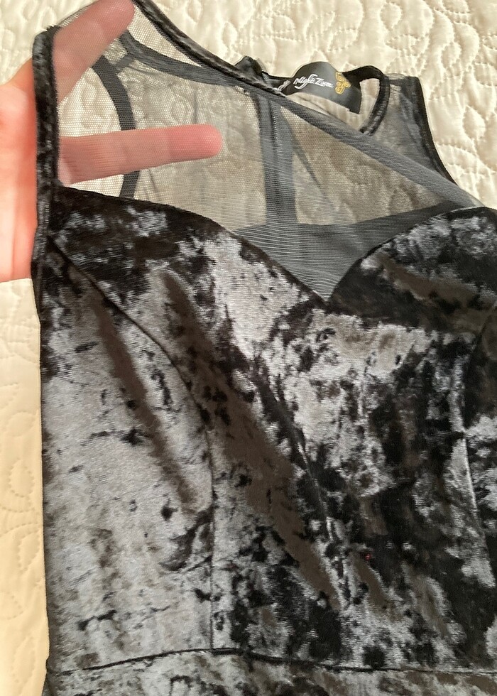 Mini gece elbisesi - Görsel 4