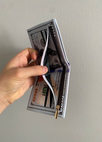 Yeni 100 Dolar Baskılı Cüzdan - Görsel 5