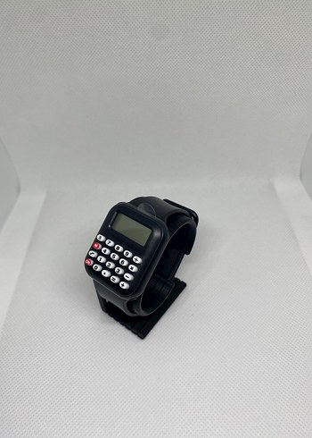 Siyah Hesap Makinesi Fonksiyonlu Saat - Görsel 2