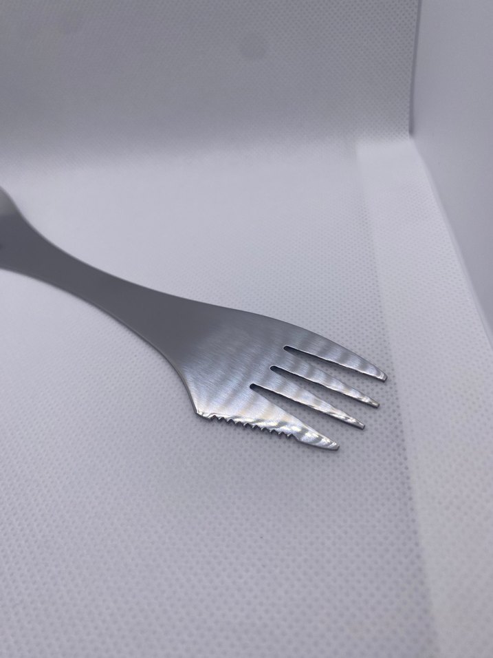 3ü 1 arada Titanyum Çatal-Kaşık-Bıçak - Görsel 3