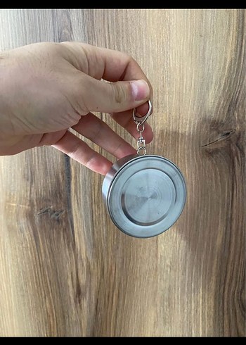 Katlanır Portatif Paslanmaz Çelik Bardak 150 ml - Görsel 5