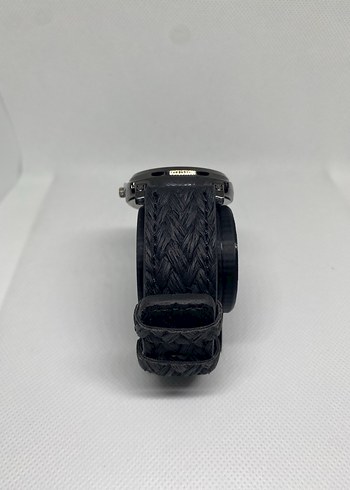 Siyah Vintage Biker Erkek Saati - Görsel 3