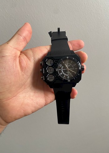 Çok Fonksiyonel Analog Dijital Dayanıklı Taktik Kol Saati - Görsel 4