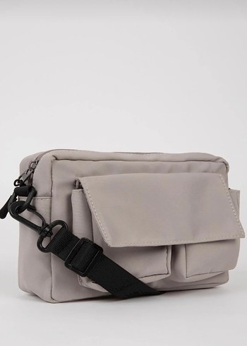 Bej Erkek Çapraz Askılı Çanta - Görsel 2