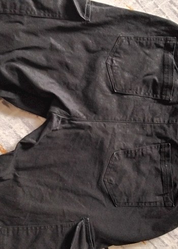 Siyah Bel ve paca lastikli Rahat Kesim jogger Pantolon 34 beden - Görsel 8