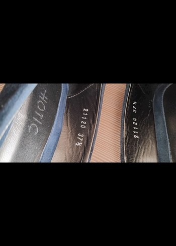 lacivert Süet Stiletto Topuklu Kadın Ayakkabı - Görsel 5