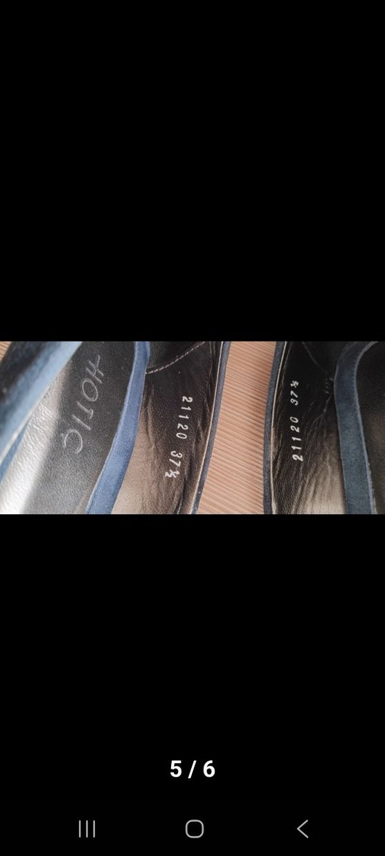 lacivert Süet Stiletto Topuklu Kadın Ayakkabı - Görsel 5