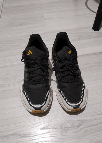 Adidas Siyah Bağcıklı Spor Ayakkabı - Görsel 2