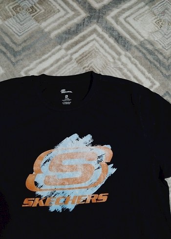 Skechers Siyah Erkek Kısa Kollu Tişört - Görsel 5