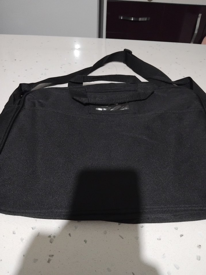 Fermuarlı Siyah Erkek bilgisayar evrak Çantası - Görsel 4