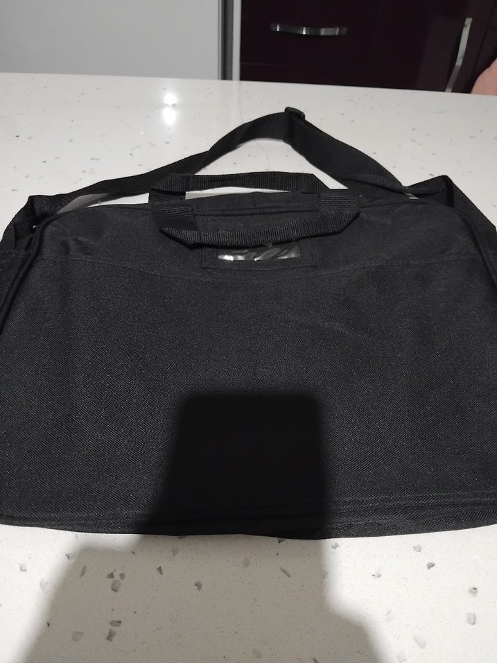 Fermuarlı Siyah Erkek bilgisayar evrak Çantası - Görsel 3