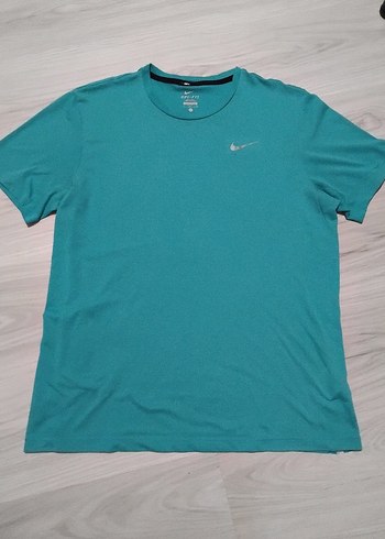 Erkek Turkuaz Kısa Kollu sporcu Tişört.orjinal marka - Görsel 2