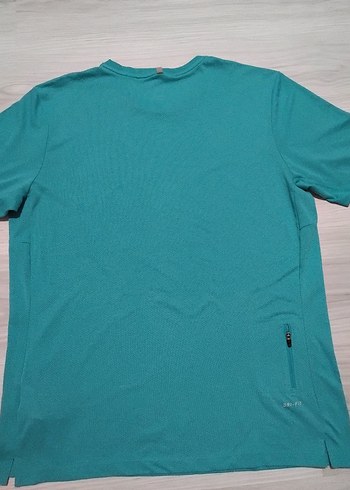Erkek Turkuaz Kısa Kollu sporcu Tişört.orjinal marka - Görsel 4