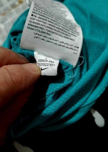 Erkek Turkuaz Kısa Kollu sporcu Tişört.orjinal marka - Görsel 7