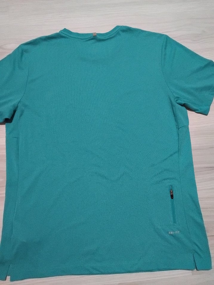 Erkek Turkuaz Kısa Kollu sporcu Tişört.orjinal marka - Görsel 5