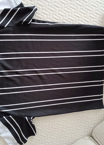 Beşiktaş Siyah Çizgili Erkek Tişört - Görsel 4