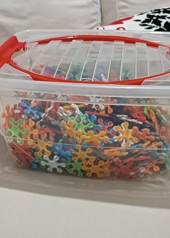 Beden Renkli Çiçek Puzzle Eğitici Oyuncak
