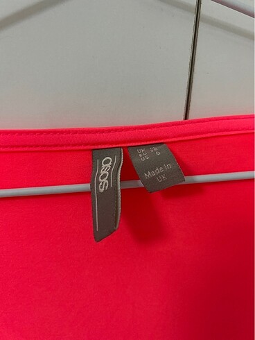 Asos Neon pembe asos elbise