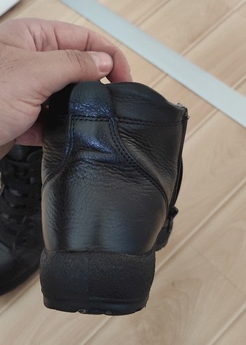 39 Beden siyah Renk SCOOTER marka Kadın Siyah Bot Ayakkabı Bağcık ve fermuarlı
