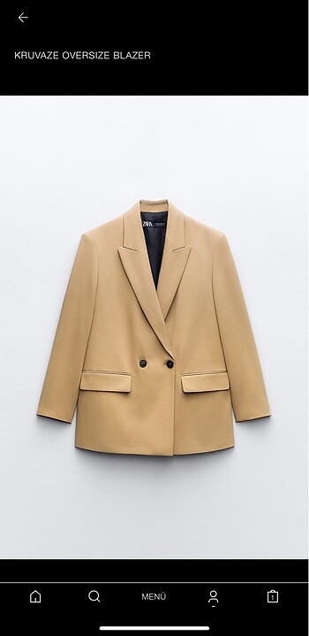 Zara blazer ceket